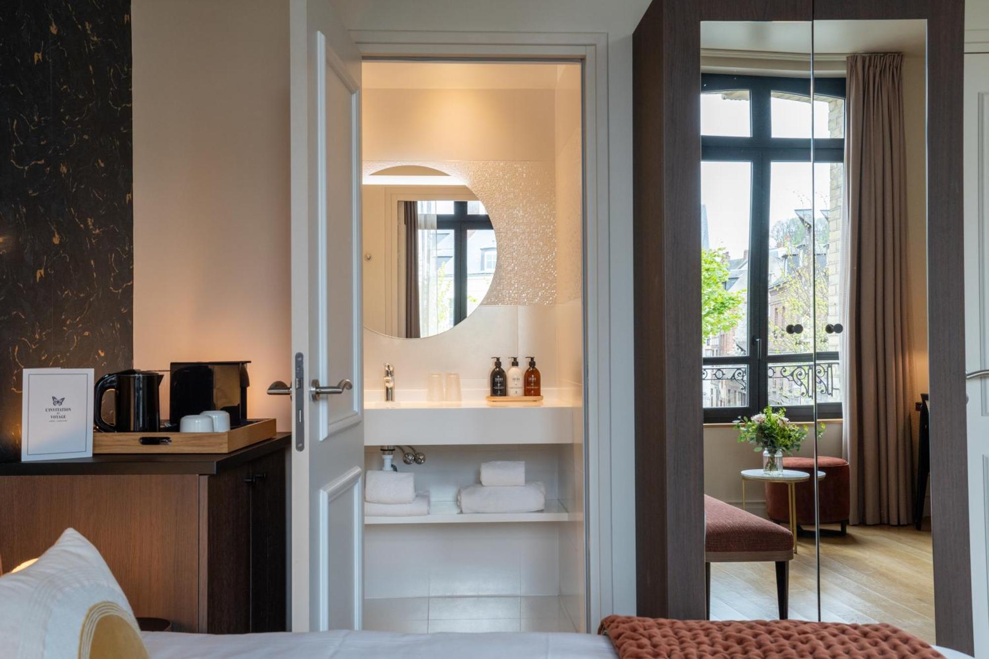 L'Invitation Au Voyage - Hotel & Spa Honfleur Exterior foto